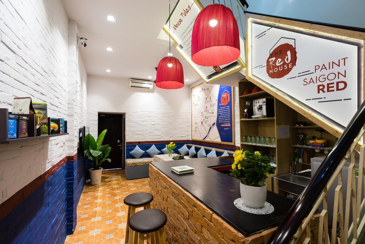 مبيت وإفطار مدينة هوشي منه The Red House المظهر الخارجي الصورة